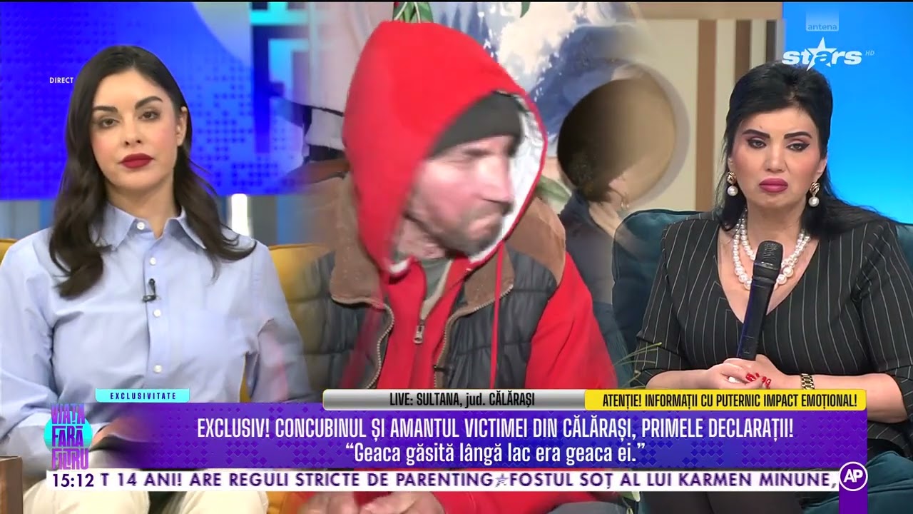 EXCLUSIV! CONCUBINUL ȘI AMANTUL VICTIMEI DIN CĂLĂRAŞI, PRIMELE DECLARAȚII!