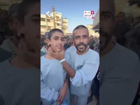 رو حنا خاوة أسير محرر في غــ ـــزة يوجه رسالة تحد لجنود الاحـ ــتلال بعد إطلاق سراحه 