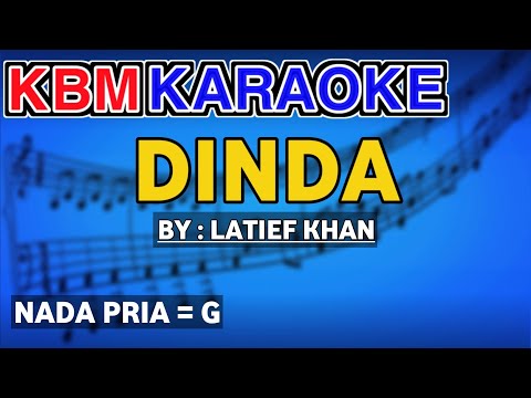 DINDA - LATIEF KHAN (KARAOKE) || RAJAWALI MUSIC PALEMBANG