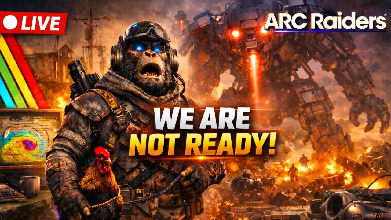 ARC Raiders LIVE – The Machines Are EVERYWHERE | Extraction Chaos