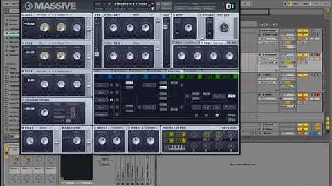 Skrillex/Zomboy Massive Growl Bass Tutorial [Free Preset]