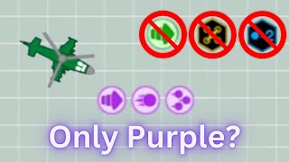 Purple Only Challenge in Copter Royale!