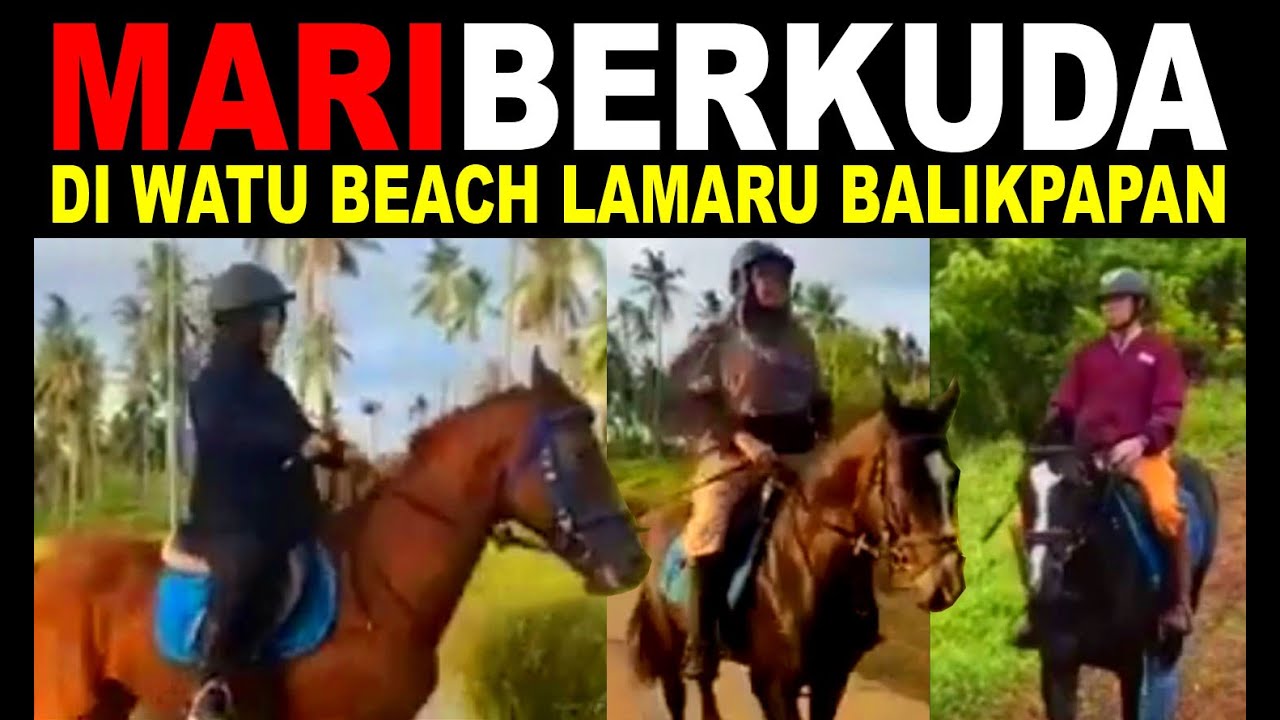ASIKNYA BERKUDA DI WATU BEACH LAMARU MENIKMATI SUASANA ALAM INDAH SEJUK MEMBUAT BAHAGIA