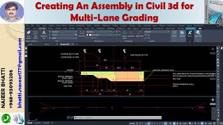 Creating an Assembly in Civil 3D for Multi-Lane Grading | Creating an Assembly in Civil 3D | Asse...