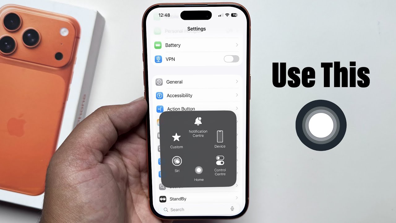 How To Use Accessibility Button On iPhone 17 Pro / Pro Max