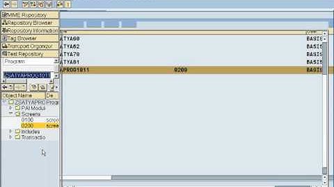 Screens subscreens(Module pool programming)