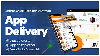 Aplicación Delivery Multicompañía 🛵🔥 -  (Clientes, Repartidores, Socios Comerciales) screenshot 5