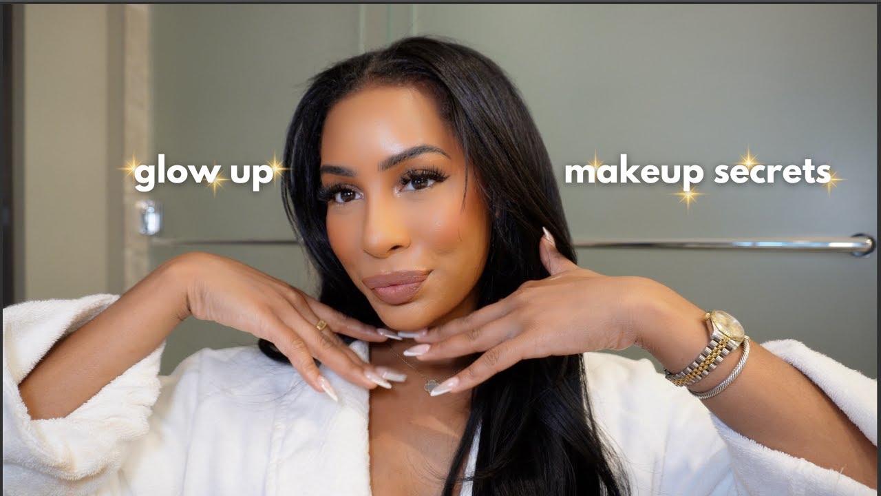 THE 25-MIN *INSTANT* GLOW UP MAKEUP | beauty secrets, my flawless base ...