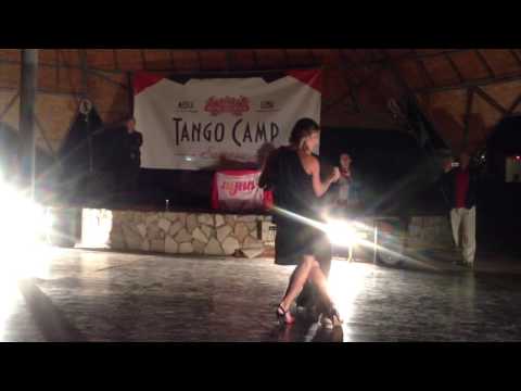 Pablo Villarazza & Carolina Lafata. Tango camp "Media Luna"