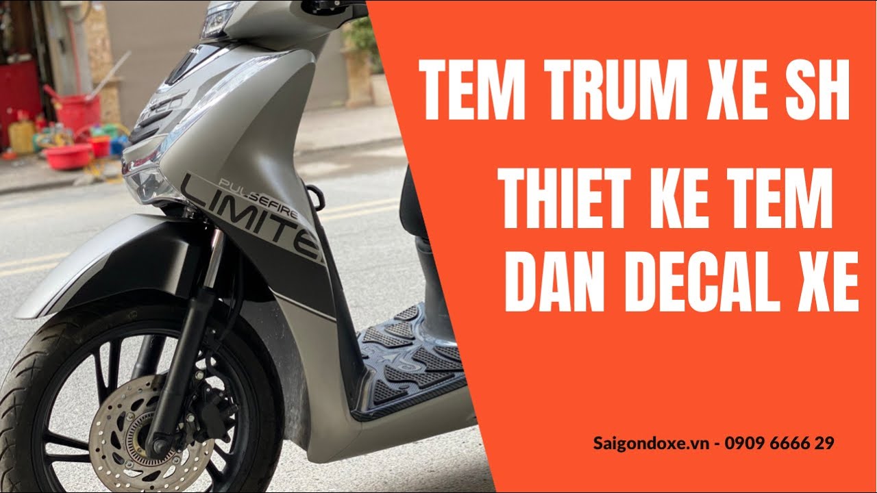 Tem Trùm SH 2020 Pulserfire Limited Ghi Xám Siêu Đẹp -... - youtube
