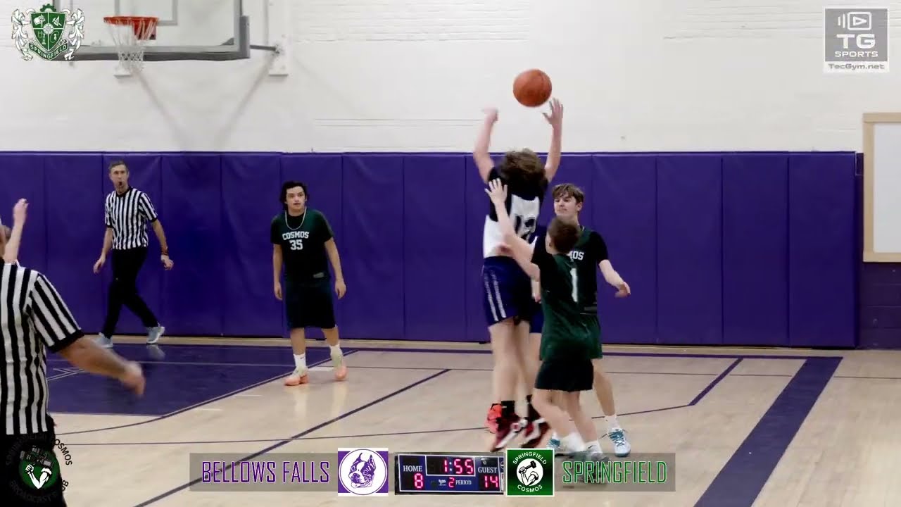 Springfield (White) at Bellows Falls - Boys 7th  Basketball  -  4 pm - 1/14/26