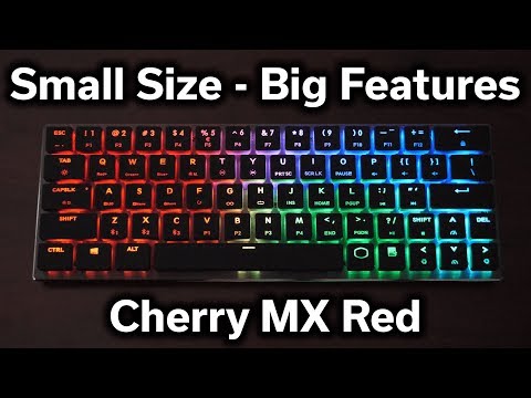 Best Portable Bluetooth RGB Mechanical Keyboard? - Cooler Master SK621 - Cherry MX Red