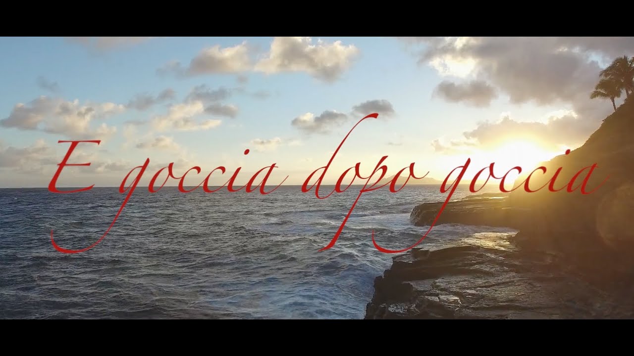 E goccia dopo goccia