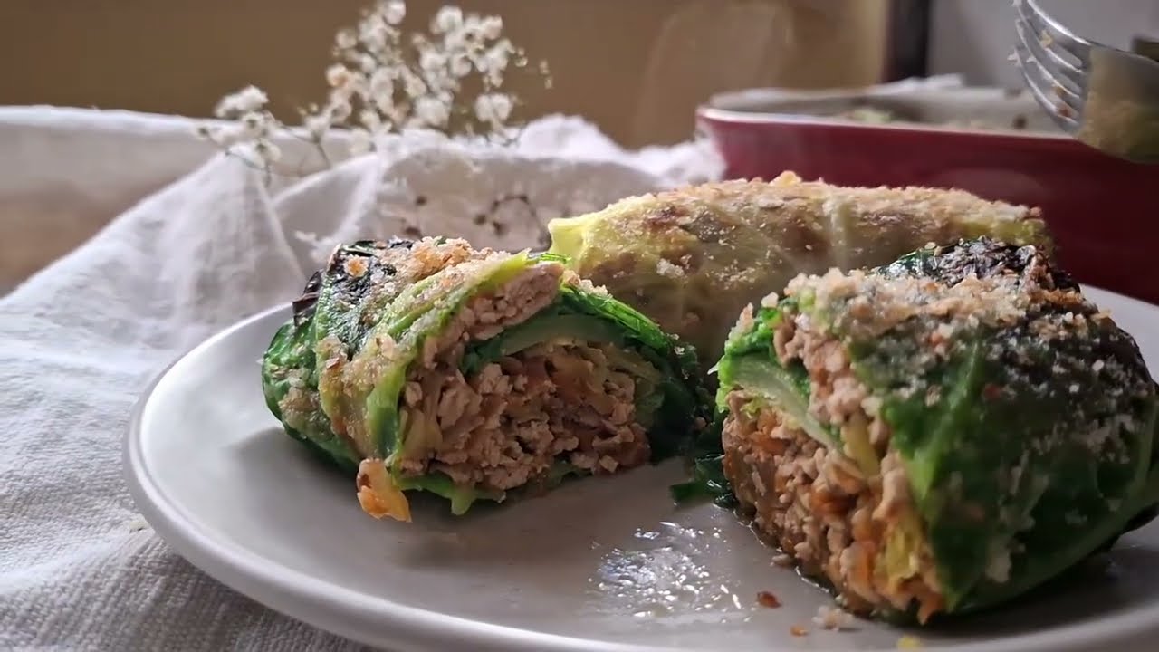 Involtini di verza vegani: un'esplosione di sapore in ogni boccone!