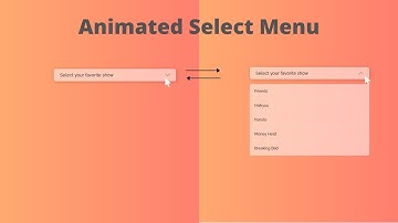 How To Make Select Menu Design Using HTML CSS And JavaScript | Custom Select Box Design