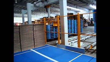 WSA - Woosung Autocon Pallet Merge System