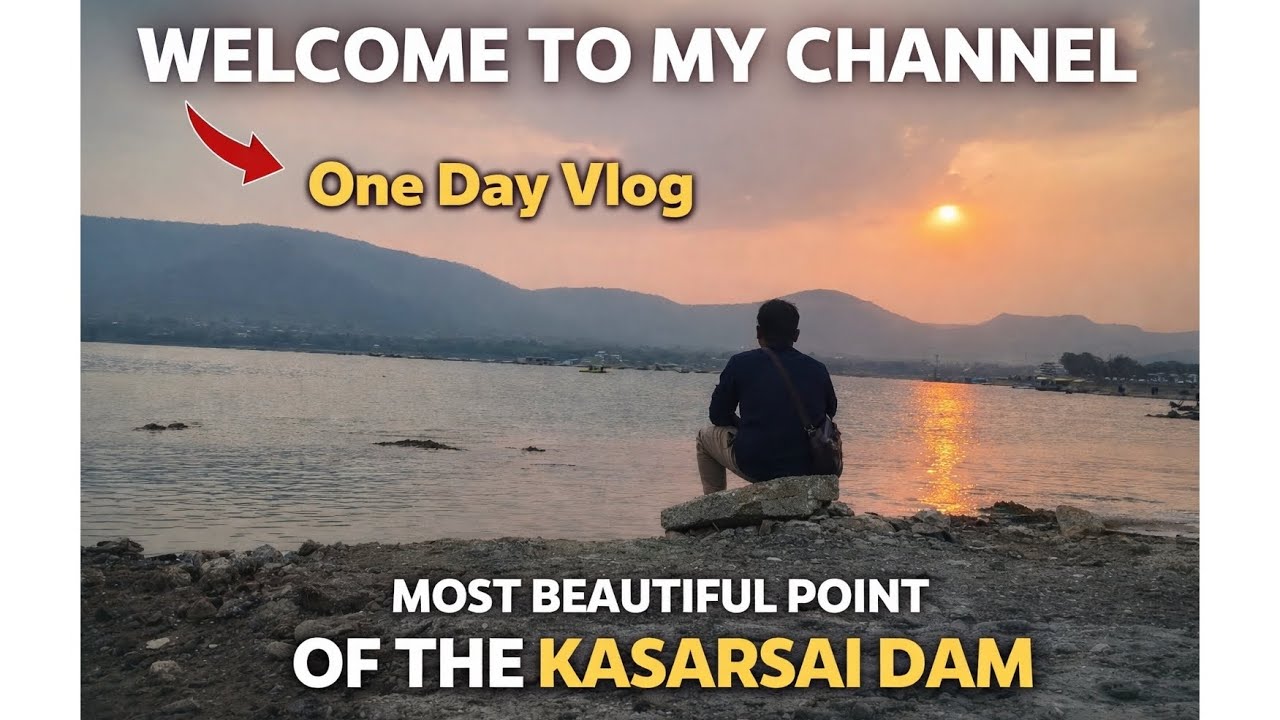 Kasarsai dam♥️📷, most romantic evening sunset point💕near by Hinjawadi pune 