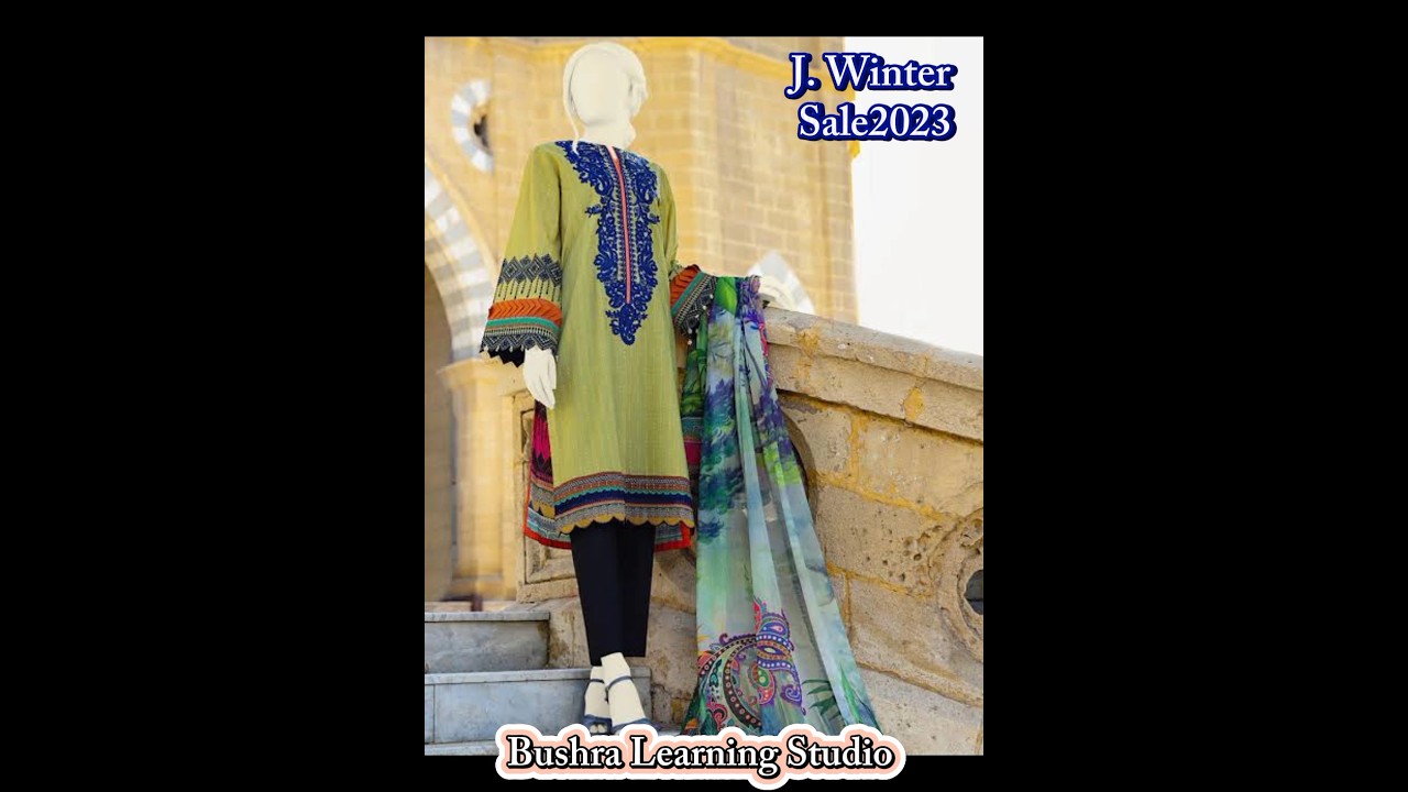 j.junaid jamshed winter unstitched suits 2023💙casual & festive collections 
