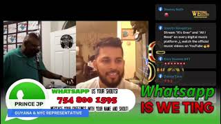 Prince JP LIVE On We Ting Radio - Talks New Music, CSM 26, Repping Guyana & USA + More screenshot 2
