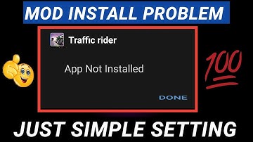 How to fix traffic rider app not installed problem android | app not installed traffic rider 2023