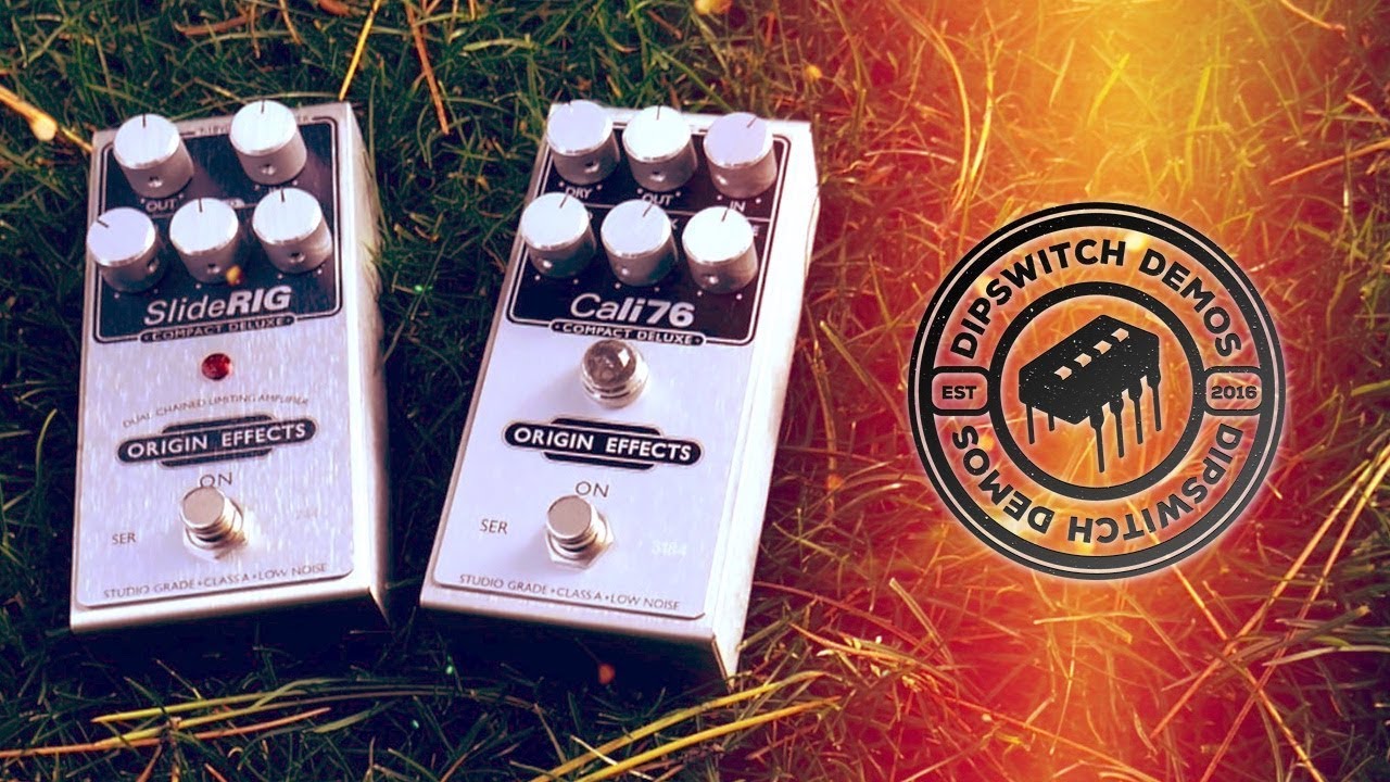 Origin Effects Cali76 CD vs. SlideRig CD - YouTube