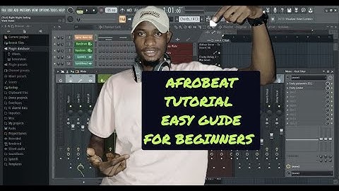 HOW TO MAKE AFROBEAT ON FLSTUDIO [BEGINNER STEP BY STEP GUIDE] {2025}