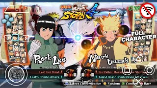 Game Naruto Ultimate Ninja Storm 4 PPSSPP Android Offline Full Character & Grafik HD screenshot 5