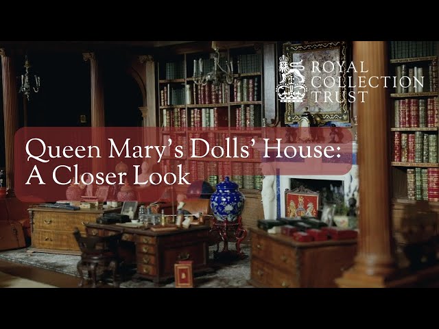 A doll's eye view of Queen Mary's Dolls' House - YouTube