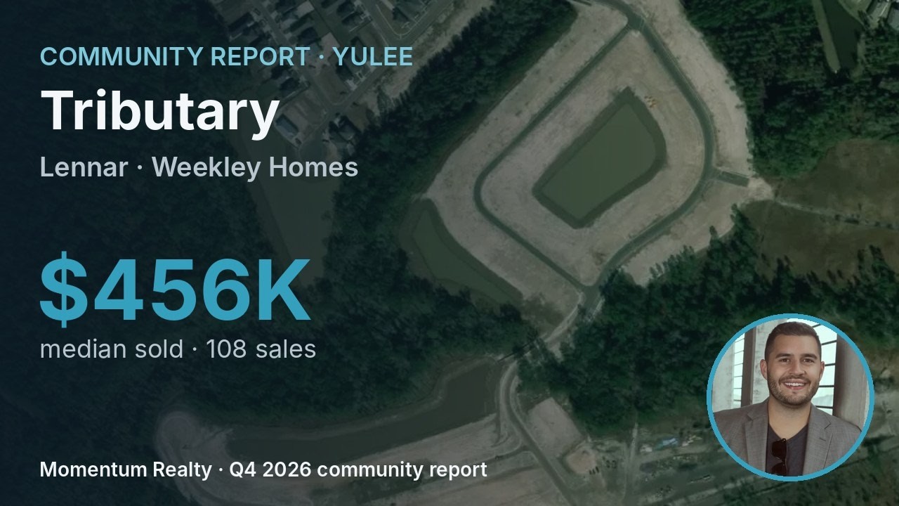 Tributary (Yulee, FL): Homes, Prices & What to Know (Q4 2026 update)