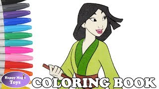 Disney Mulan Coloring Book Page Disney Princess Mulan Coloring Page Kids Art Disney Mulan Coloring Book Page Disney Princess Mulan Coloring Page Kids Art