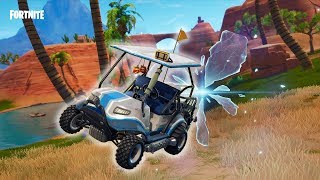 Hyper Space Golf Kart! | Fortnite