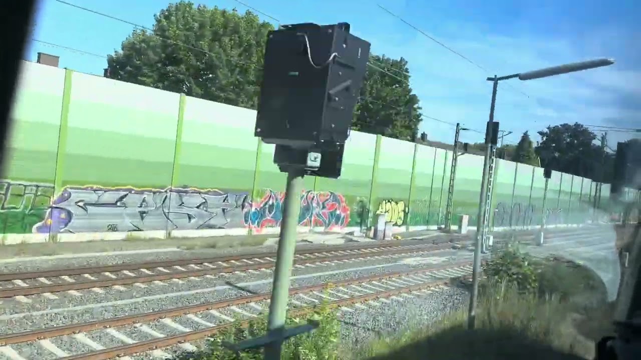 Mitfahrt im IC2 von Duisburg nach Köln (mit Streckensperrung)