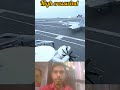 danger weather fighter plane landing vs this fighter plane landing #shorts #airforce #fighterjet new