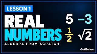 Real Numbers from Scratch | Lesson 1 | Algebra Course