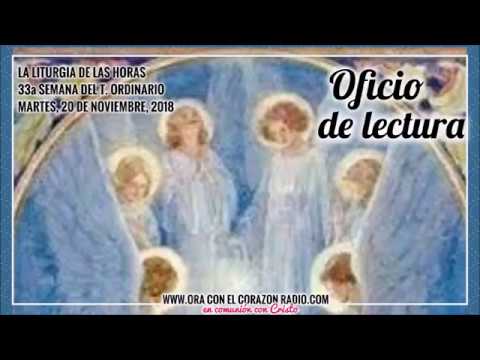 OFICIO DE LECTURA – MARTES 20 DE NOVIEMBRE, 2018 XXXIIIª SEMANA DEL TIEMPO ORDINARIO agradecimiento frases