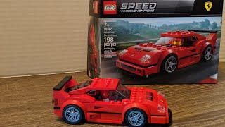 Lego speed champions ferrari f40 ...