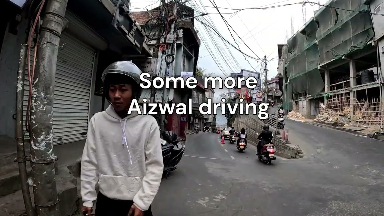 Driving Vlog 18: How to Hit a Scooter in Aizawl