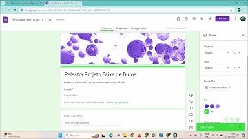 Certificado automático no Google formulário