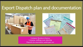 Export Dispatch Plan And Documentation In Simple Step #export #dispatch #planing