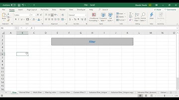 Excel Basics: How to Filter Data in Microsoft Excel - 1, Automation Analytics,  MIS Family, Data