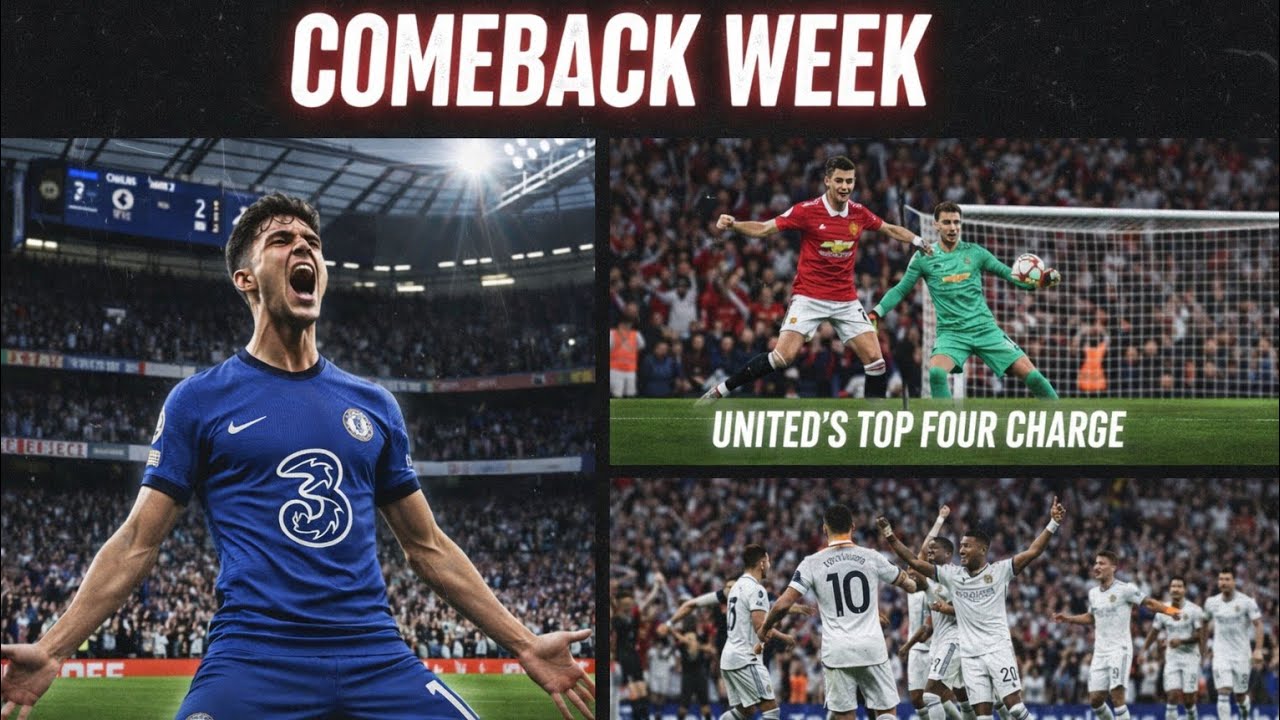 COMEBACK WEEK! The Return of Fergie Time! Chelsea, United, Arsenal🔥 