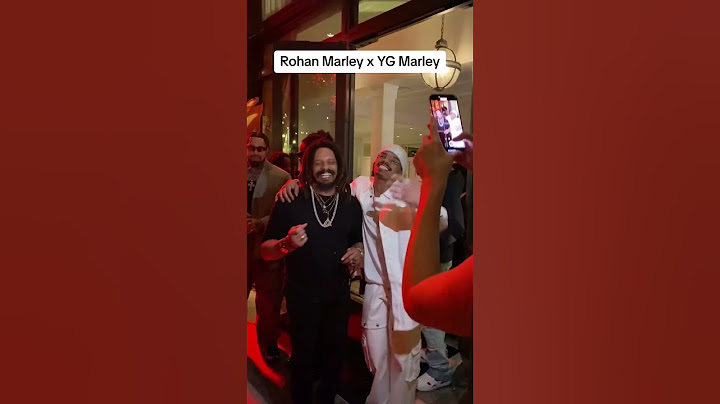YG MARLEY with Rohan Marley (His Dad) Singing Together "Praise Jah in the Moonlight" #bobmarley