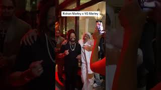 YG MARLEY with Rohan Marley (His Dad) Singing Together 