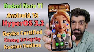 Install HyperOS 3.3 Android 16 ON Redmi Note 11 😍😉 screenshot 5