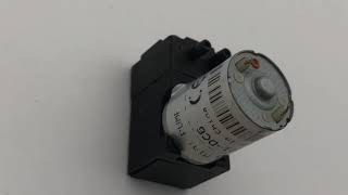 YWFluid YW11 DC6V Brush DC Motor Single Head Micro Diaphragm Pump With CE
