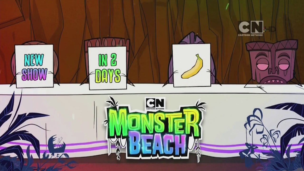 Cartoon Network Asia Monster Beach 2 Days More Ident - YouTube