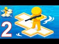 War of Rafts: Crazy Sea Battle - Gameplay Part 2 (Android, iOS) #2