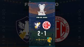 FIM DE JOGO RETRÔ 2X1 AMÉRICA-RN COPA DO NORDESTE #copadonordeste #nordeste