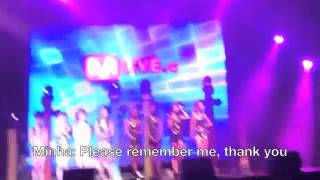 Nine Muses speaking English