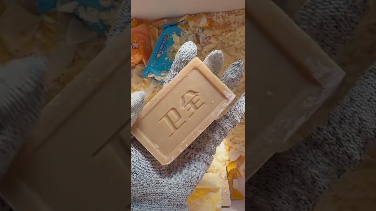 Pure Soap Scraping ASMR: Only Scrape, No Talking 🤫